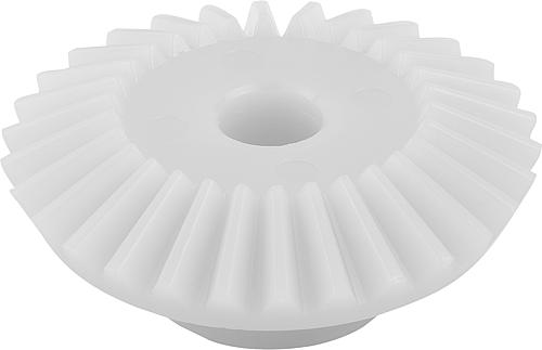 KEGELRAD GERADE D3=10 POLYACETAL, U=1:2