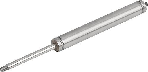 GASDRUCKFEDER GR.08/19, EDELSTAHL, F1=600, D=8, D1=19, S=120, L=310