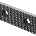 EINSCHRAUBBACKE FÜR ZENTRISCHSPANNER 66X7,5, FORM:C STAHL, GERIFFELT
