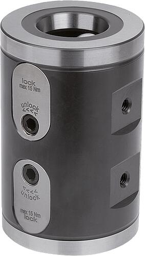 5-ACHS-BASISMODUL UNILOCK SYSTEMGRÖßE 80MM, OHNE FUß, DOPPELSPANNUNG, FORM:A OHNE VERDREHSICHERUNG,