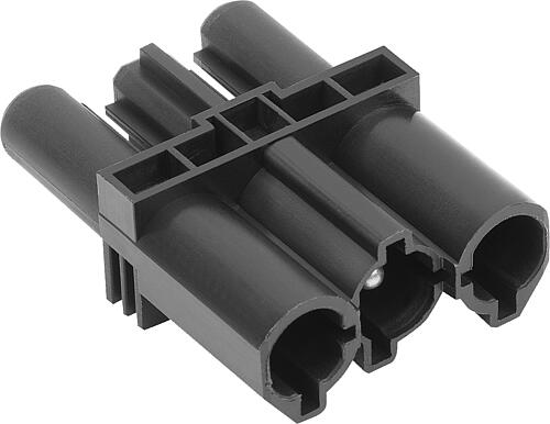 VERBINDUNGSKUPPLUNG GST18I3 STECKER GST18I3 BUCHSE, KUNSTSTOFF SCHWARZ