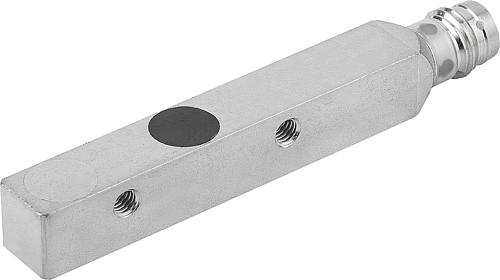 NÄHERUNGSSCHALTER INDUKTIV, RECHTECKIG, FORM:B, ZINK, KOMP:POLYACETAL, STECKVERBINDER 3-POLIG