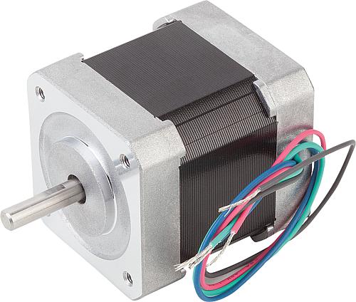SCHRITTMOTOR GR.NEMA17, B=42, D=5, L=47, HM=0,43, SWI=1,8