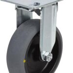 BOCKROLLE OHNE FESTSTELLSYSTEM THERMOPLAST, ELEKTRISCH LEITFÄHIG, KOMP:STAHL, D=80, B=32
