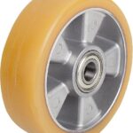 ALUMINIUMRAD OHNE FESTSTELLSYSTEM POLYURETHAN, OHNE GEHÄUSE, D=160, B=50