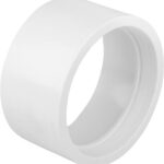 ADAPTER FÜR KUNSTSTOFFROHR NW65 GR.75 KUNSTSTOFF, WEISS