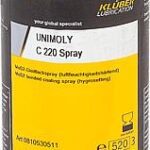 KLÜBER GLEITLACK, UNIMOLY C 220, 400 ML SPRÜHDOSE, UN1950 GEFAHRGUTKLASSE 2.1