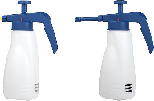 PUMPSPRÜHFLASCHE, UNIVERSAL, FLACHSTRAHLDÜSE, FM=1200, POLYETHYLEN DECKEL:GRAU