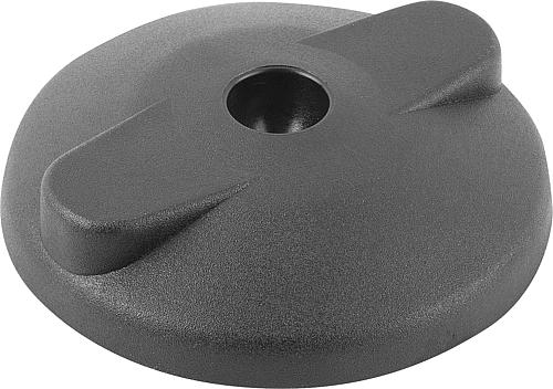 TELLER, FORM:C, D=119, THERMOPLAST SCHWARZ