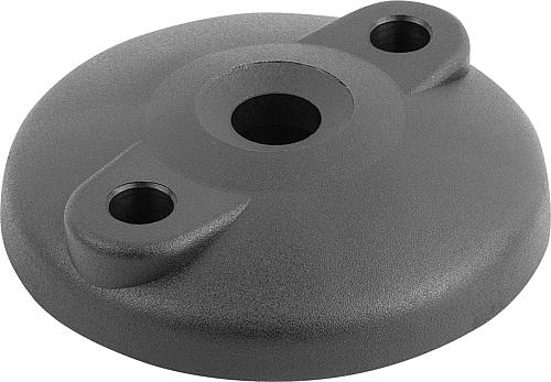 TELLER, FORM:E THERMOPLAST, SCHWARZ, D=80
