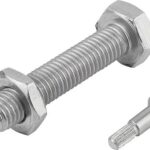GEWINDESPINDEL FÜR STELLFÜßE D1=M12X50 EDELSTAHL, ECO L1=56
