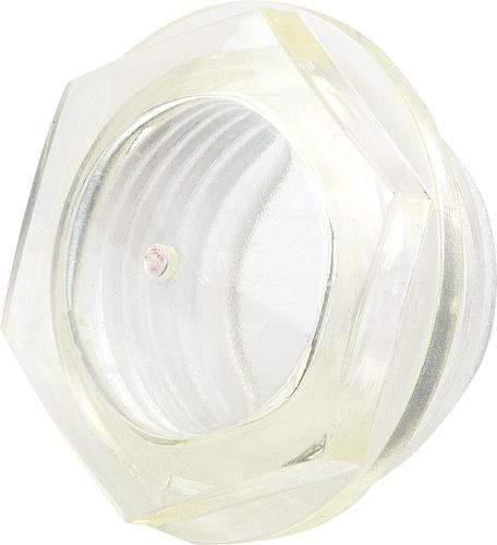 ÖLSCHAUGLAS D1=G3/4, D=36, FORM:A OHNE REFLEKTOR, THERMOPLAST