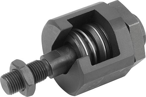 SCHNELLSTECKKUPPLUNG M.WINKEL&RADIALVERSATZAUSG D=M10X22 VERGÜTUNGSSTAHL, KOMP:STAHL