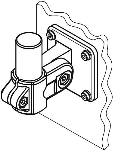MONITORHALTERUNG WANDKONSOLE, THERMOPLAST, KOMP:ALUMINIUM – Bild 3
