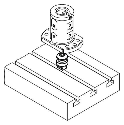SPANNBOLZEN FÜR T-NUT, UNILOCK SYSTEMGRÖßE 80MM D=M12, FORM:A, EINSATZSTAHL – Bild 2