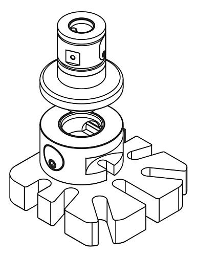5-ACHS-REDUKTIONSADAPTER UNILOCK SYSTEMGRÖßE 138MM, H=125, FORM:A, EINSATZSTAHL – Bild 3