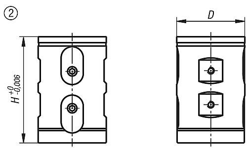 5-ACHS-BASISMODUL UNILOCK SYSTEMGRÖßE 80MM, OHNE FUß, DOPPELSPANNUNG, FORM:A OHNE VERDREHSICHERUNG, – Bild 2